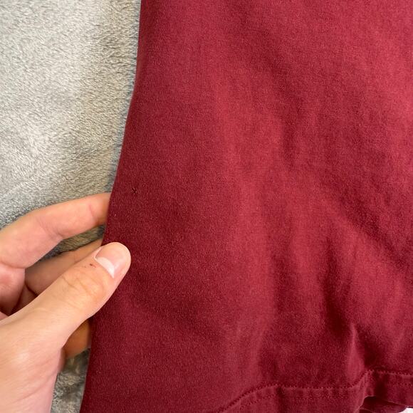 Quicksilver surfer surfboard red shirt men’s size XL y2k graphic shirt - Picture 5 of 7